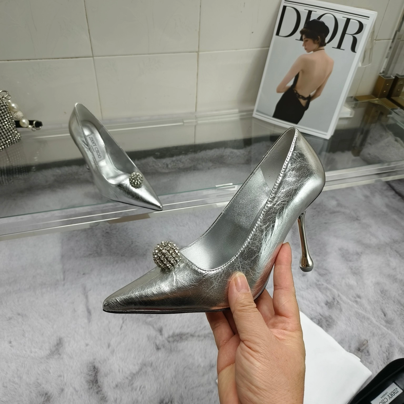 COCO-- Ji77y 3ho5 ORBPUMP95KHW Heel height：9.5CM sheepskin item:E-X313D4060